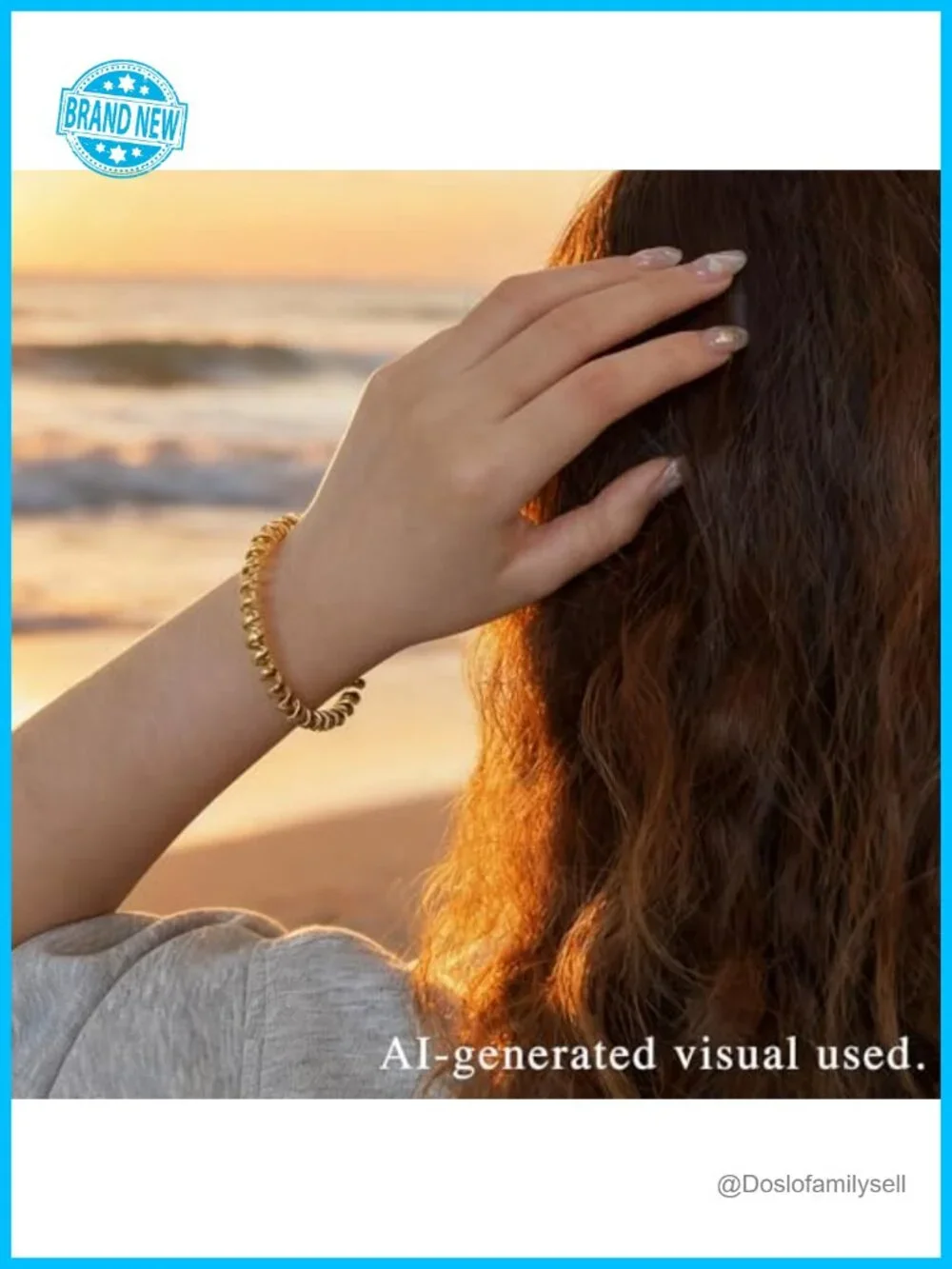 18K Gold Plated Coiled Cable Open Bangle Bracelet Stackable Adjustable